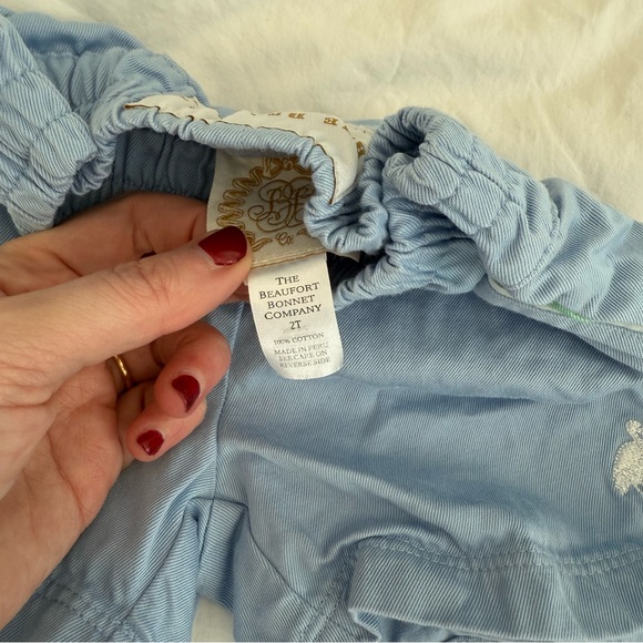 TBBC 2T Green and Blue Shorts Set - Par-tee shorts for the Masters, golf shorts - Picture 3 of 5